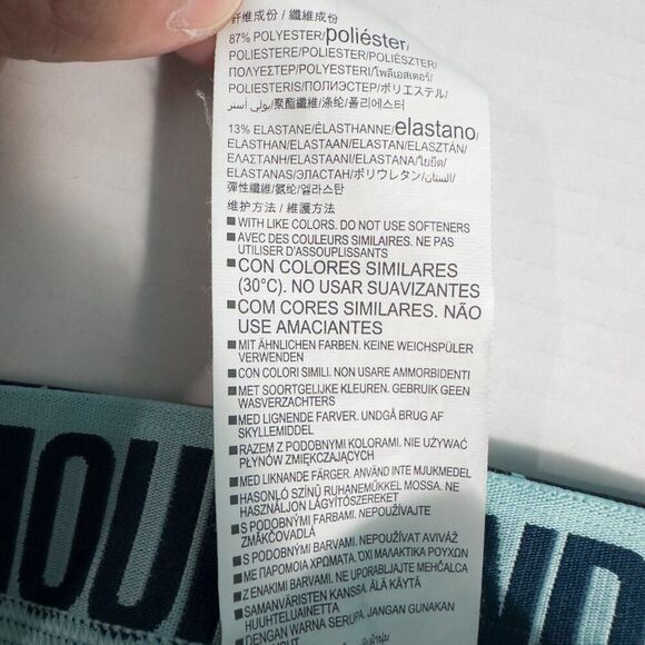 Under Armour HeatGear Cropped Leggings Womens Medium Compression Blue Athletic - Picture 14 of 15